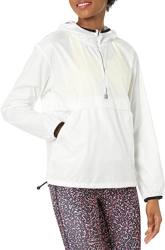 Amazon Essentials Women’s Water-Resistant Pullover Packable Windbreaker | Amazon (US)