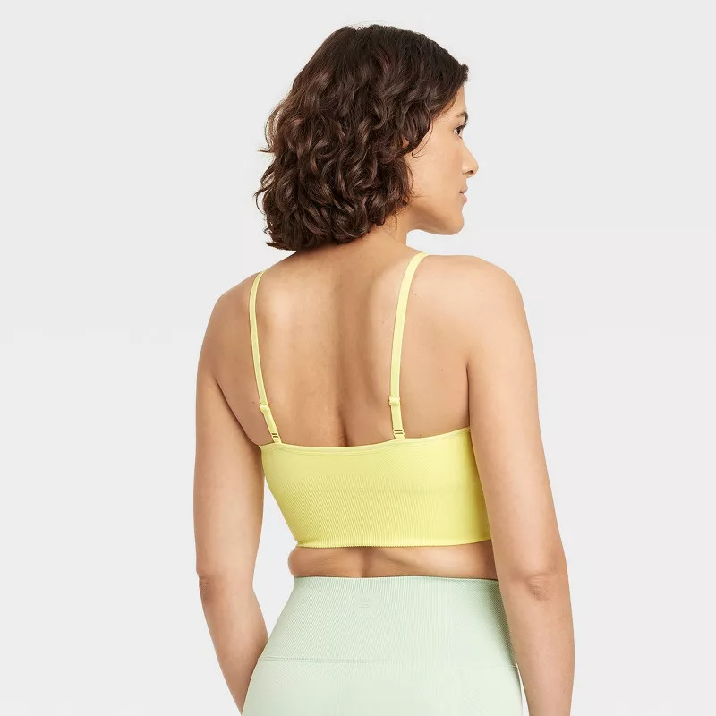 Women's Seamless Medium Support Cami Longline Sports Bra - All In Motion™ | Target