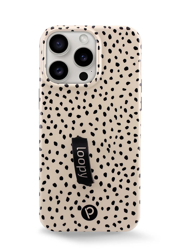 Loopy Cases - Mocha Dots | Loopy Cases