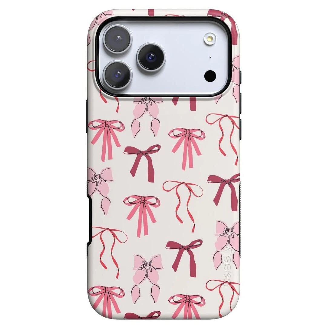 Lover Girlie   Pink Bows iPhone Case | CASELY