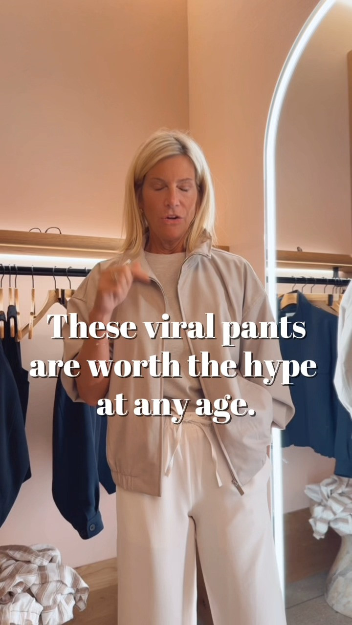 One of my favorite Aritzia outfits yet! 🤍

The viral crepe pants, this cute heathered zip jacket, and a classic tee make such an easy, polished look. Comfortable, timeless, and proof that great style is for every age. 

 #LTKdayinmylife #LTKgrwm