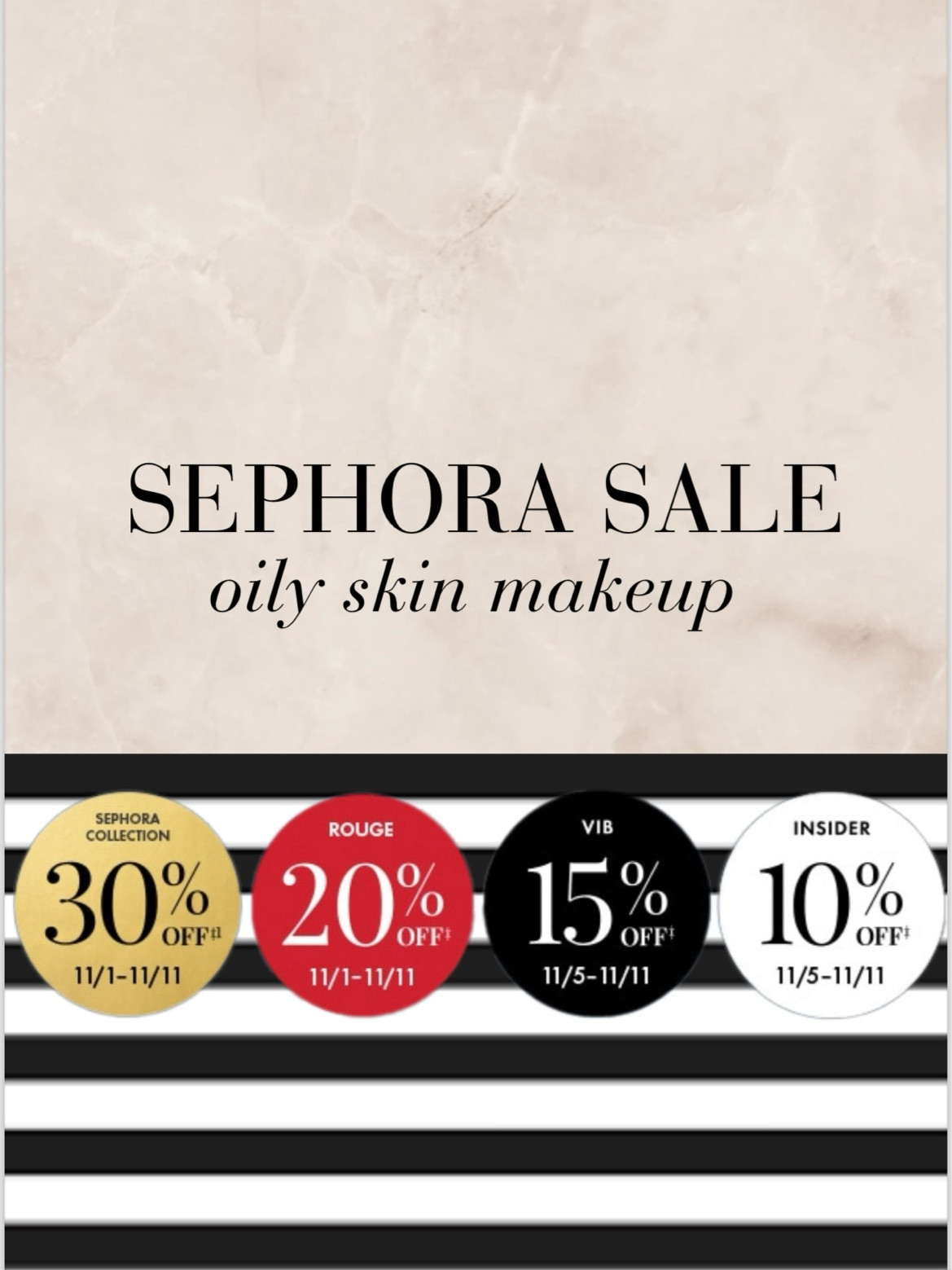 My go-to makeup products for oily skin types!
#sephorasale #sephorasavingsevent

#LTKSaleAlert #LTKHoliday #LTKBeauty