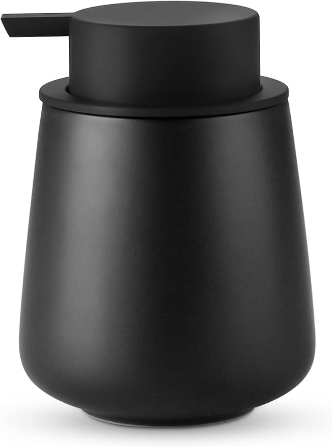 Soap Dispenser - Ceramic Hand Dish Soap Dispenser for Bathroom 12ounce Refillable Liquid Hand Soa... | Amazon (US)
