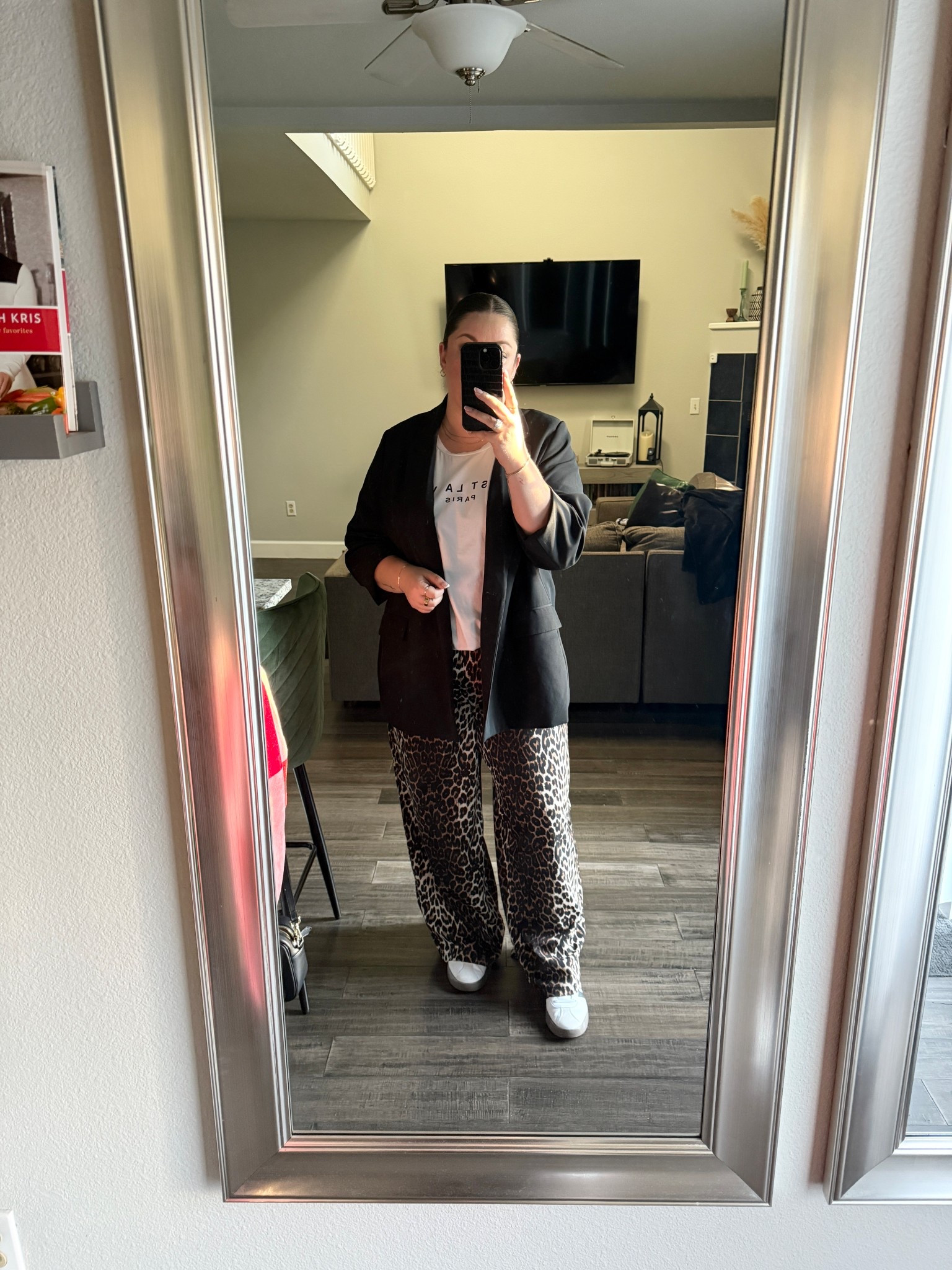 Leopard print: because spreadsheets deserve style too 🐆🖤

#LTKStyleTip #LTKWorkwear #LTKMidsize