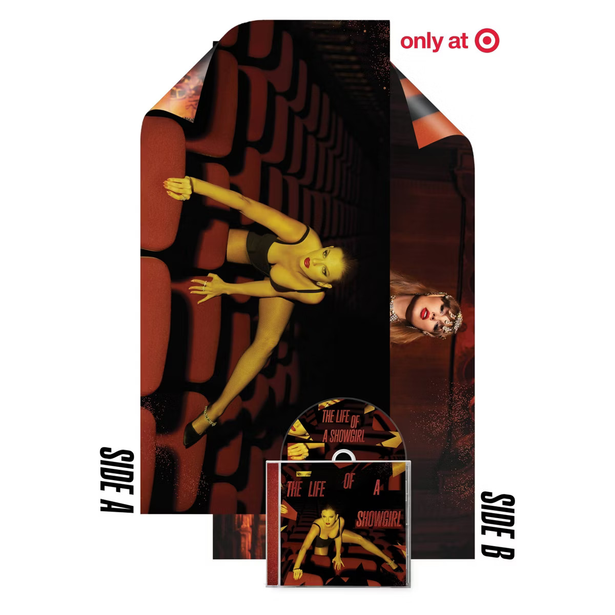 Taylor Swift - The Life of a Showgirl: CD With Poster (Target Exclusive) | Target