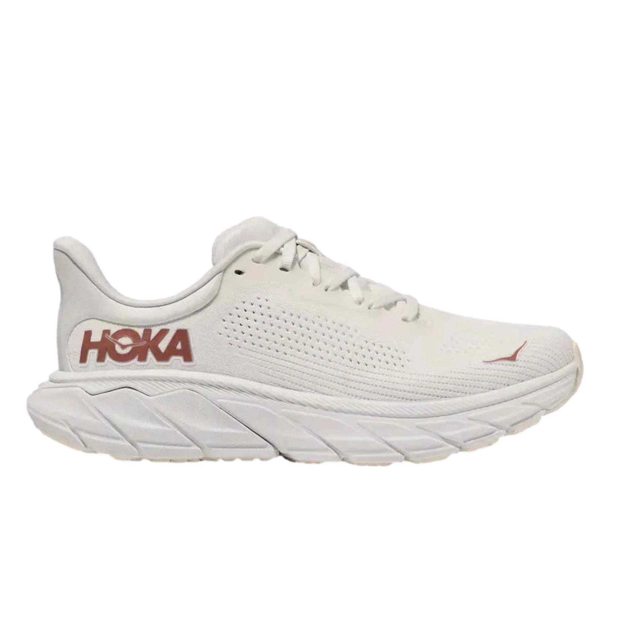 Hoka Arahi 7 Blanc De Blanc / Rose Gold 1147851-BSG Women's | Shop Simon