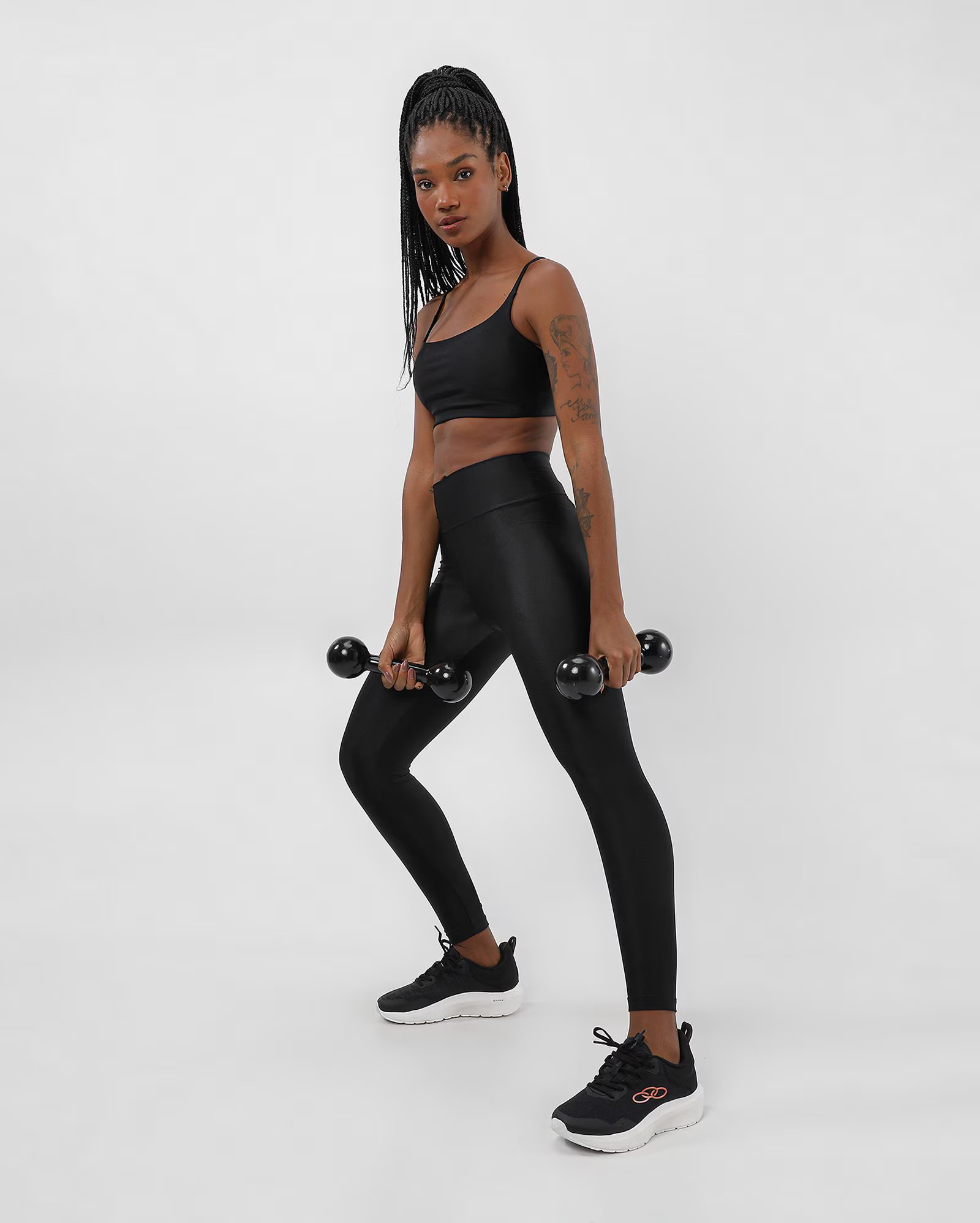 Calça legging de treino poliamida preta | BodyWork by Riachuelo | Riachuelo (BR)