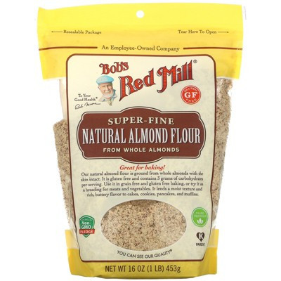 Bob's Red Mill, Almond Flour, Gluten-Free, 16 Oz | Target