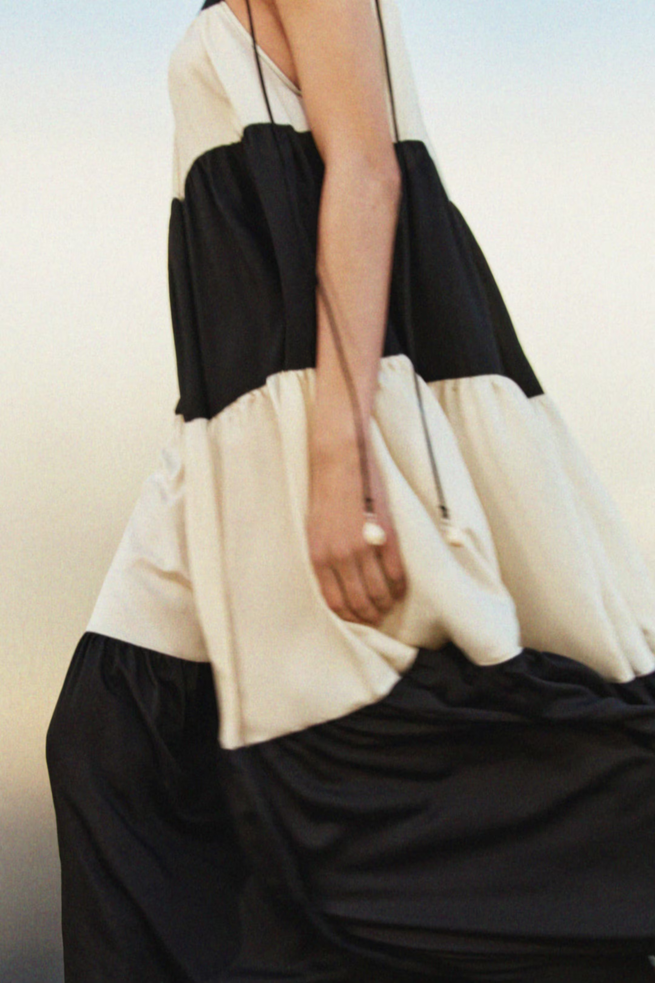 Tiered tie-strap dress | H&M (UK, MY, IN, SG, PH, TW, HK)