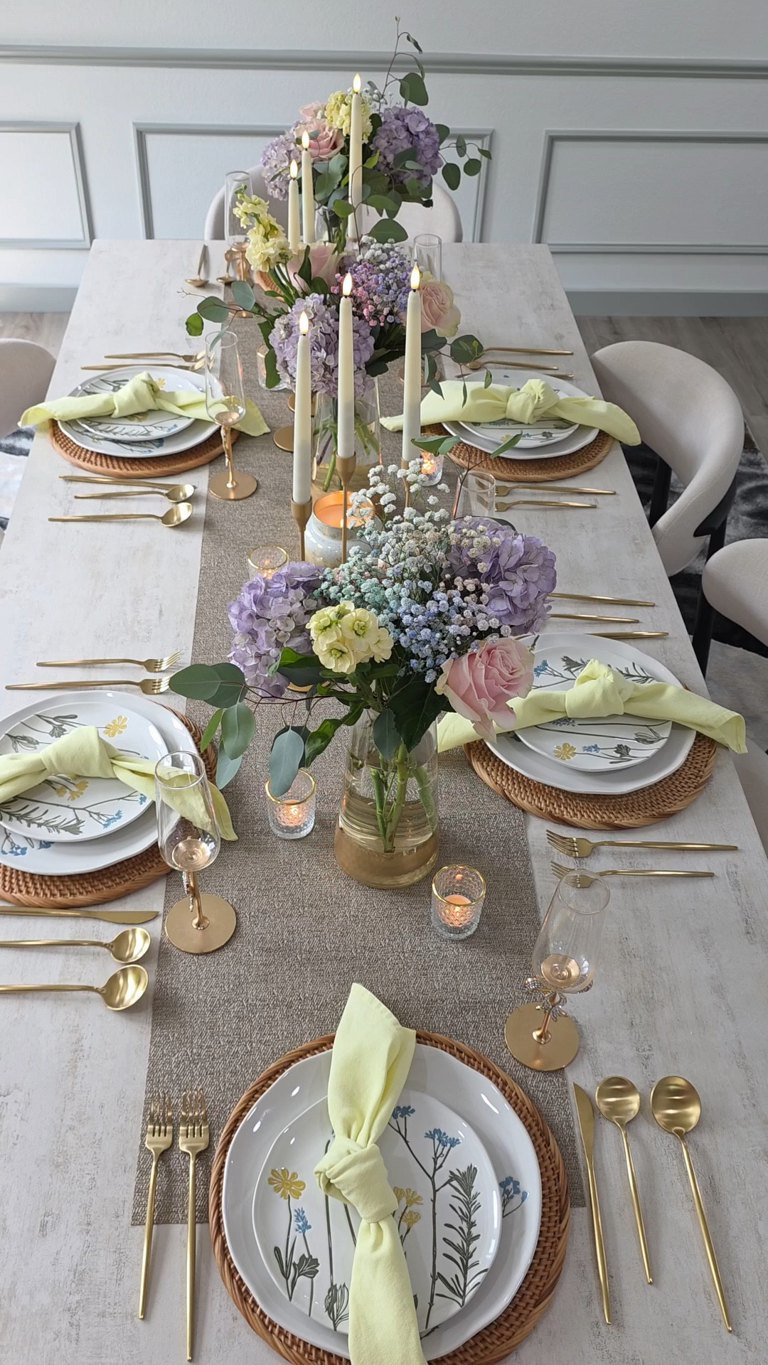 Spring hosting just feels better when the table looks this pretty…..created the sweetest Mother’s Day inspired setup with some gorgeous finds from @Wayfair  and we’re officially in the spring tablescape era

#ad #wayfairpartner #wayfair 