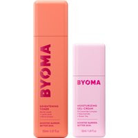 BYOMA Moisturising Gel Cream 50ml and Brightening Toner 150ml Bundle | Cult Beauty