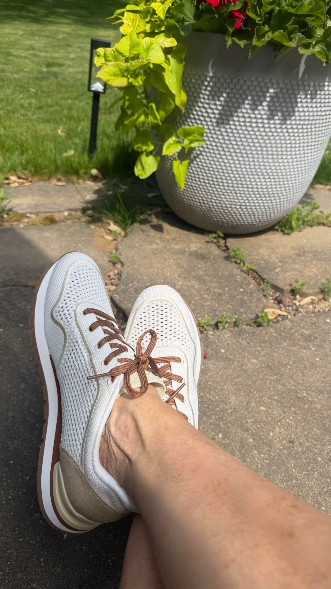 If you're looking for a comfortable walking shoe that doesn't sacrifice style, these are worth a look. The VIVAIA All Day sneakers are lightweight, supportive, and travel-ready. They're officially coming with me to Europe! Several colors to choose from, but hurry they’re selling fast!👟🤍@VIVAIA

#LTKTravel #LTKdayinmylife #LTKOver40