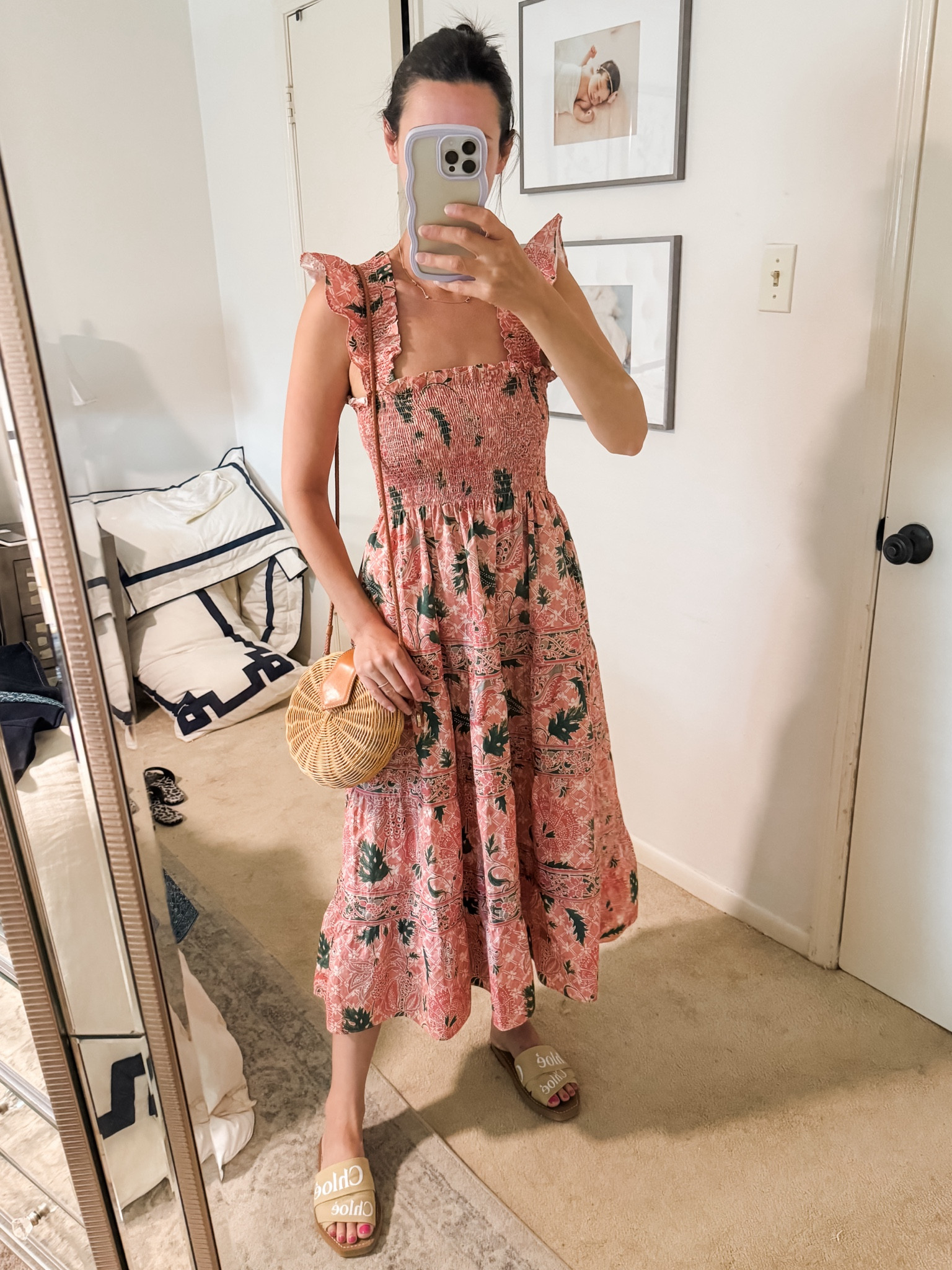 Hillhouse home nap dress summer dress summer look floral print