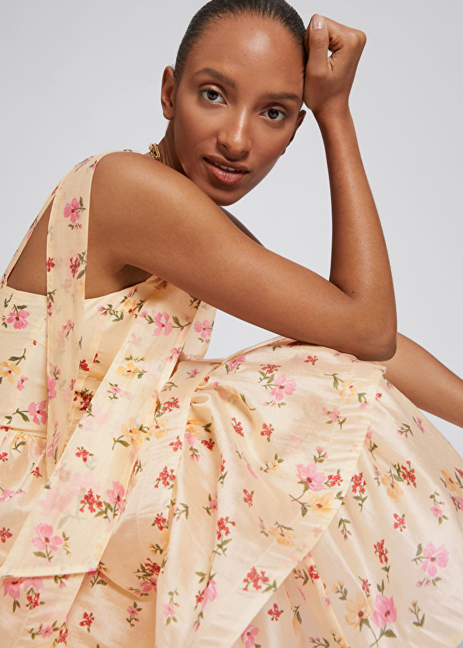 Layered Tier Exaggerated Frill Dress | & Other Stories US