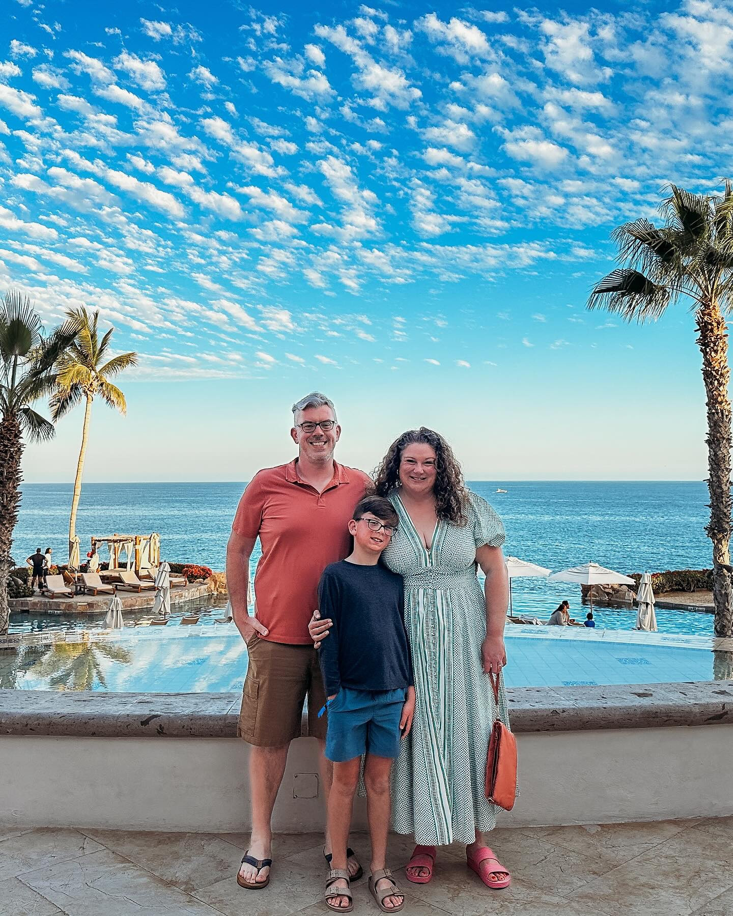 Getting away as a family was such a blessing 🌴

Unplugging for a week is exactly what the 3 of us needed - We spent a week in Cabo San Lucas, one of our very favorite places on the planet! We’ve never been to Cabo over the winter so being able to watch the whale migration every day was such a special gift! Scroll to the last photo for the dessert that had us all hooked and still makes my mouth water just thinking about it!

#familyvacation #familytraveling