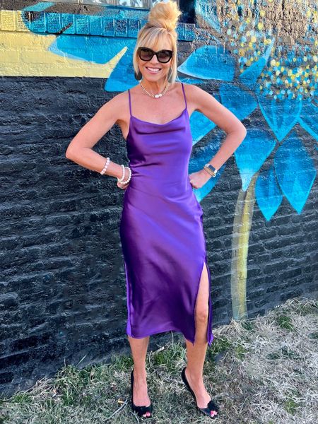 The most beautiful purple slip dress from Peppered with Leopard #purple #slipdress

#LTKstyletip #LTKFind #LTKunder100