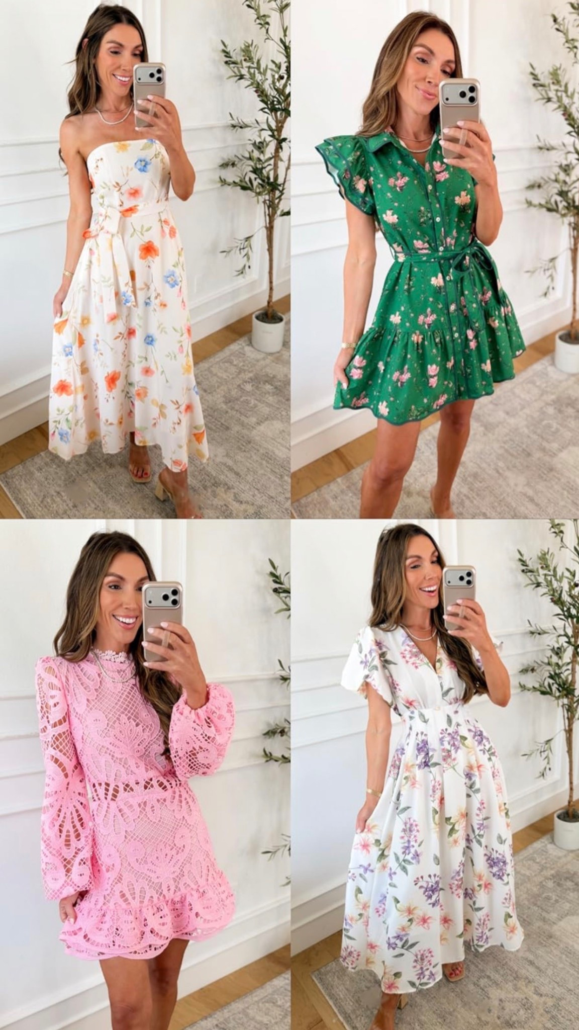 All my favorite spring dresses!! 

#AffordableFashion #BudgetStyle #EverydayOutfits #CasualChic #EffortlessStyle #OutfitInspo #DailyStyle #springfashion 

#LTKSeasonal #LTKTall #LTKWedding