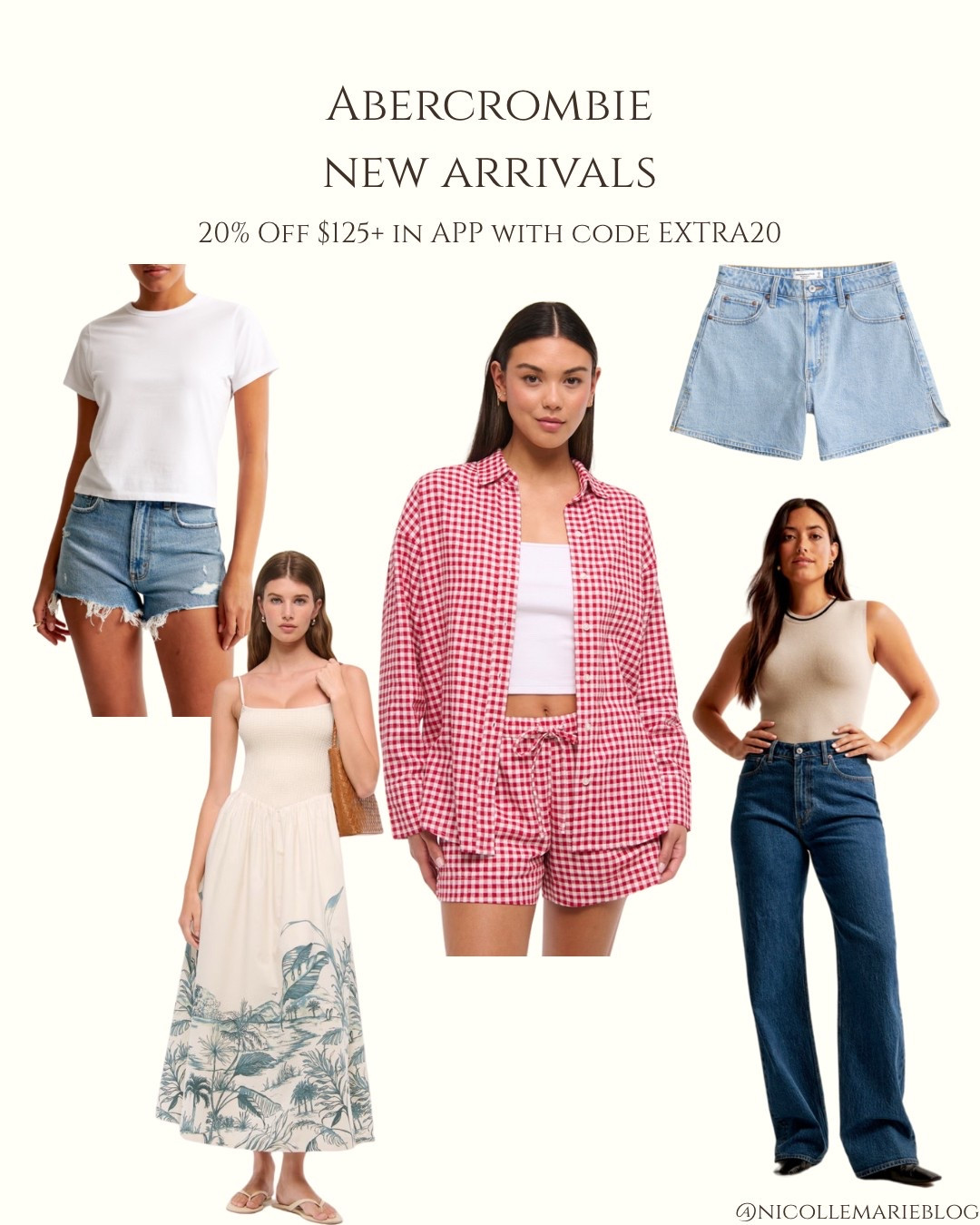 Abercrombie spring & summer new arrivals & a few things I purchased! Use the code extra20 in app for 20% off your purchase of $125+  

#LTKFindsUnder50 #LTKSaleAlert #LTKFindsUnder100