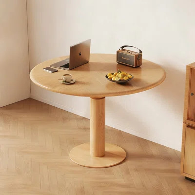 Burlywood Solid Wood Dining table | Wayfair North America