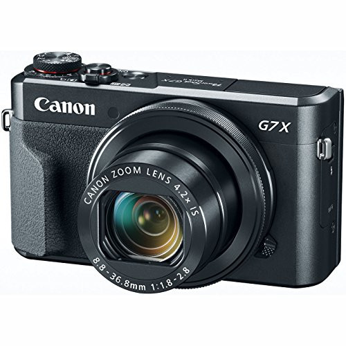 Canon PowerShot Digital Camera [G7 X Mark II] with Wi-Fi & NFC, LCD Screen, and 1-inch Sensor - Black, 100-1066C001 | Amazon (US)