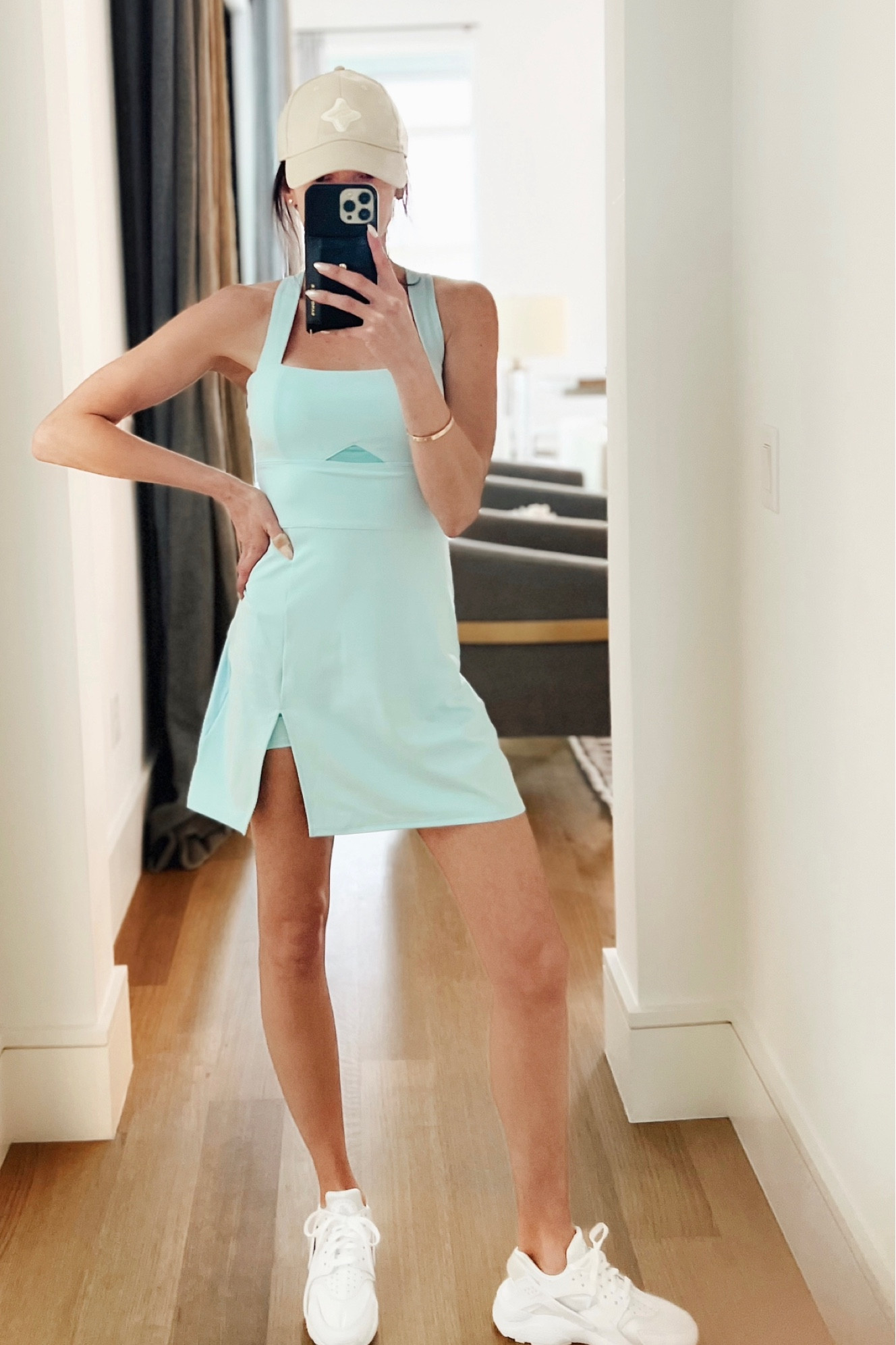 Summer wardrobe. #tennisdress #althleisure #altheticdress #elevenbyvenus #tuckernuck #baseballcap #nike #nikehuarache #whitesneakers #sneakers #ootd #style #liketoknow #liketoknowitstyle #ltkfashion #ltkit #ltk #whatiwore ##ltkspring #ltksummer 

#LTKfit #LTKunder100 #LTKsalealert
