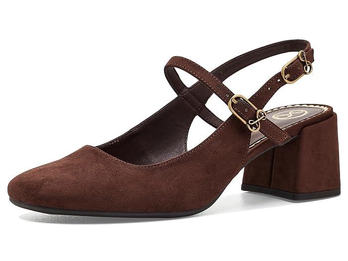 Sam & Libby Grace Slingback Shoes Women's Shoes Black : 6.5 M, Synthetic | Zappos.com