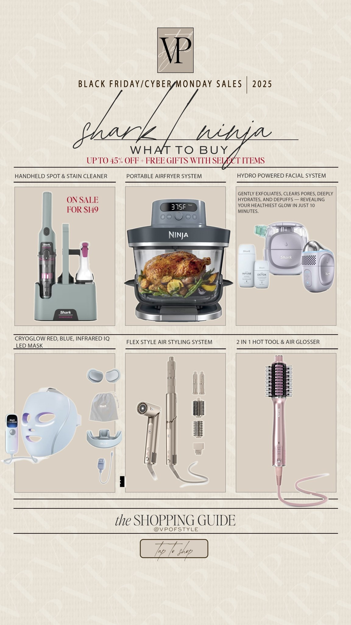 Shark / ninja cyber Monday sales on some great gift ideas for her 

#LTKGiftGuide #LTKCyberWeek #LTKSaleAlert