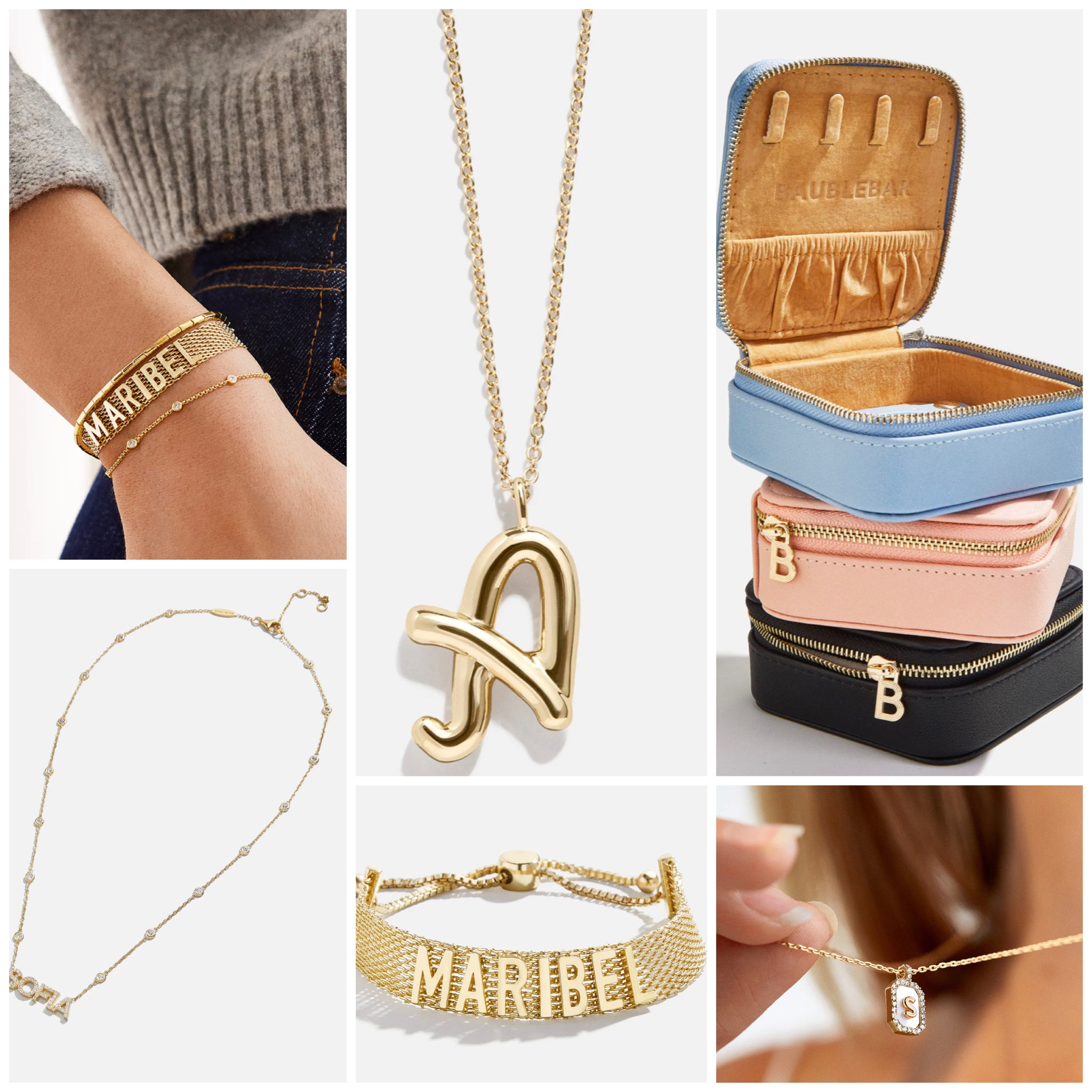 I recently have realized that accessorizing truly elevates the whole look in style and I’ve been slacking in this area! So, anyways, my new obsession has been to start building a good collection of accessories, which includes necklaces and bracelets, and earrings that add a certain style. I love the personalized bracelets and the initial necklaces that can be layered up or down depending on the vibe. 

#LTKstyletip #LTKGiftGuide