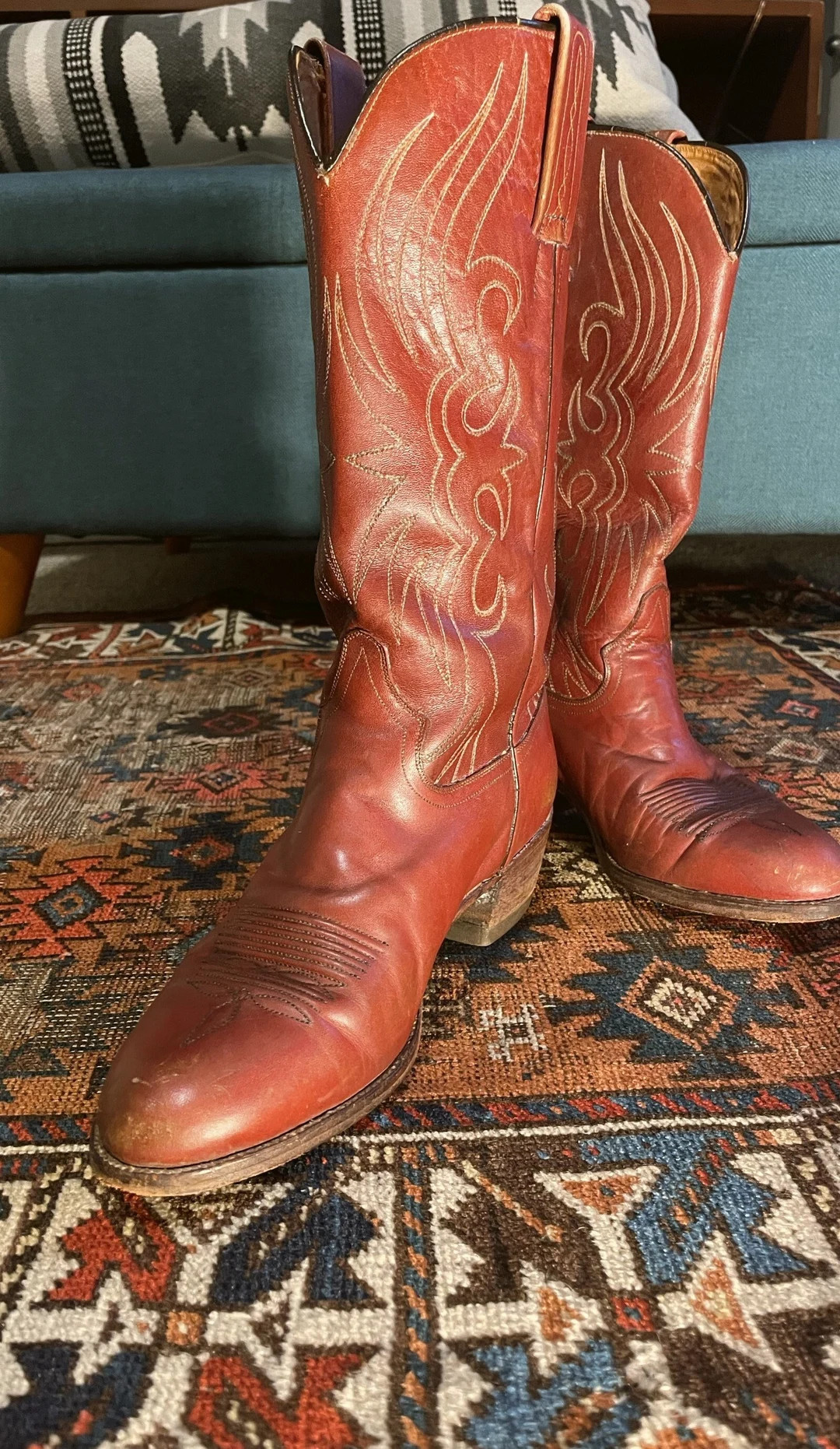 Vintage Women's Cowboy Boots - Etsy | Etsy (US)
