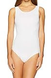 Yummie Women's Scoop Neck Full Back Bodysuit, White, 1X/2X | Amazon (US)