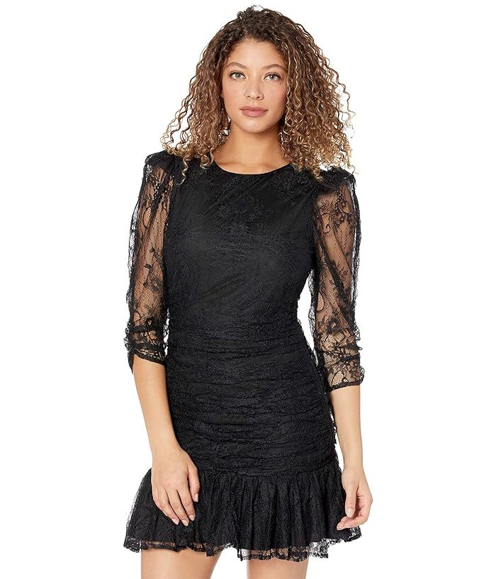 ASTR the Label Rosalind Dress (Black) Women's Clothing | Zappos