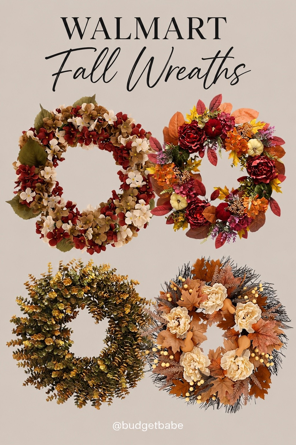 Walmart fall wreaths shipped and sold by Walmart. #walmarthome fall home decor affordable

#LTKHome