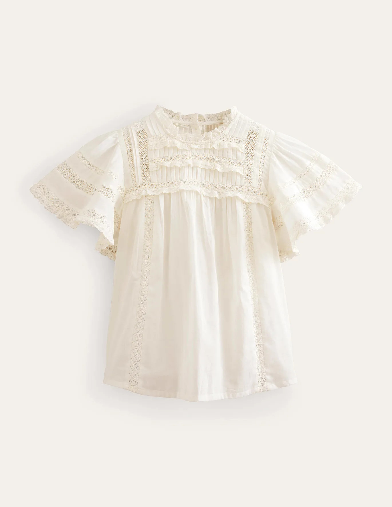 Sleeve Detail Trim Top | Boden (US)