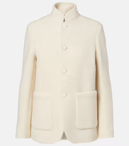 Spagna alpaca, wool, and silk jacket | Mytheresa (INTL)