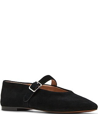 Steve Madden Dreaming-S Suede Mary Jane Ballet Flats - 9.5 | Dillard's