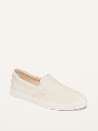 Canvas Slip-On Sneakers For Women | Old Navy (CA)