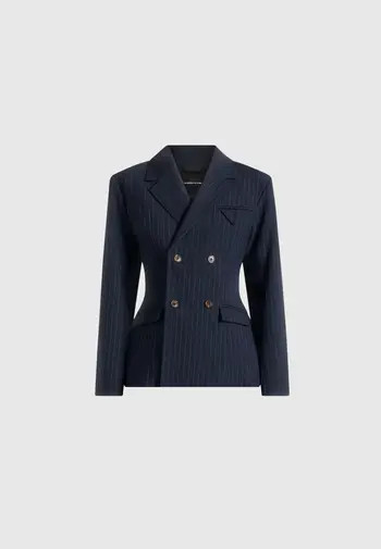 Maia Pinstripe Double Breasted Blazer | Nordstrom