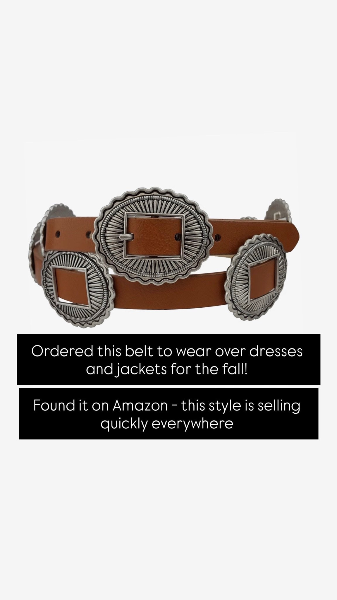 Found this belt on Amazon selling quickly

#LTKootd