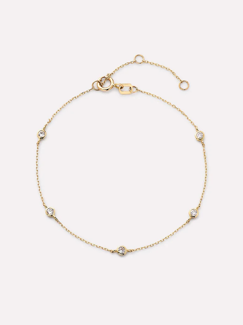 Diamond Station Bracelet | Ana Luisa
