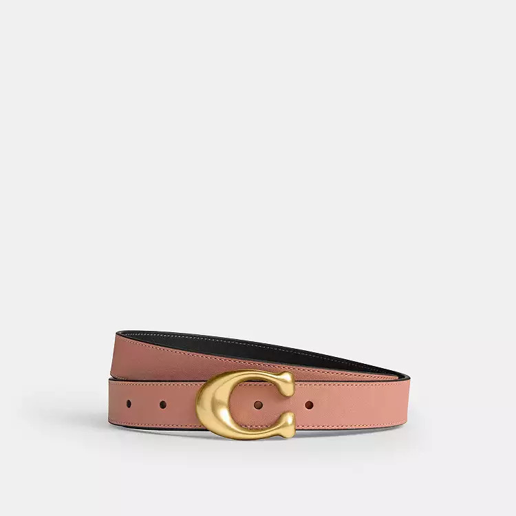 Sculpted C Buckle Reversible Belt, 25 Mm | Coach (US)