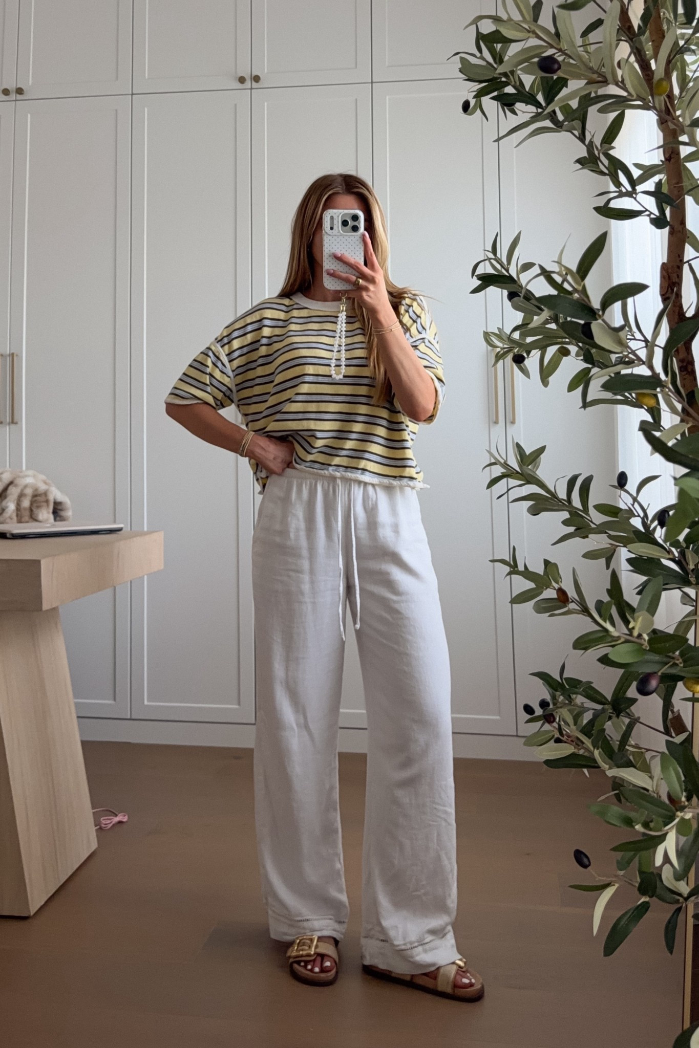 tee: xs (added an amzn lookalike!) // pants: xs regular 