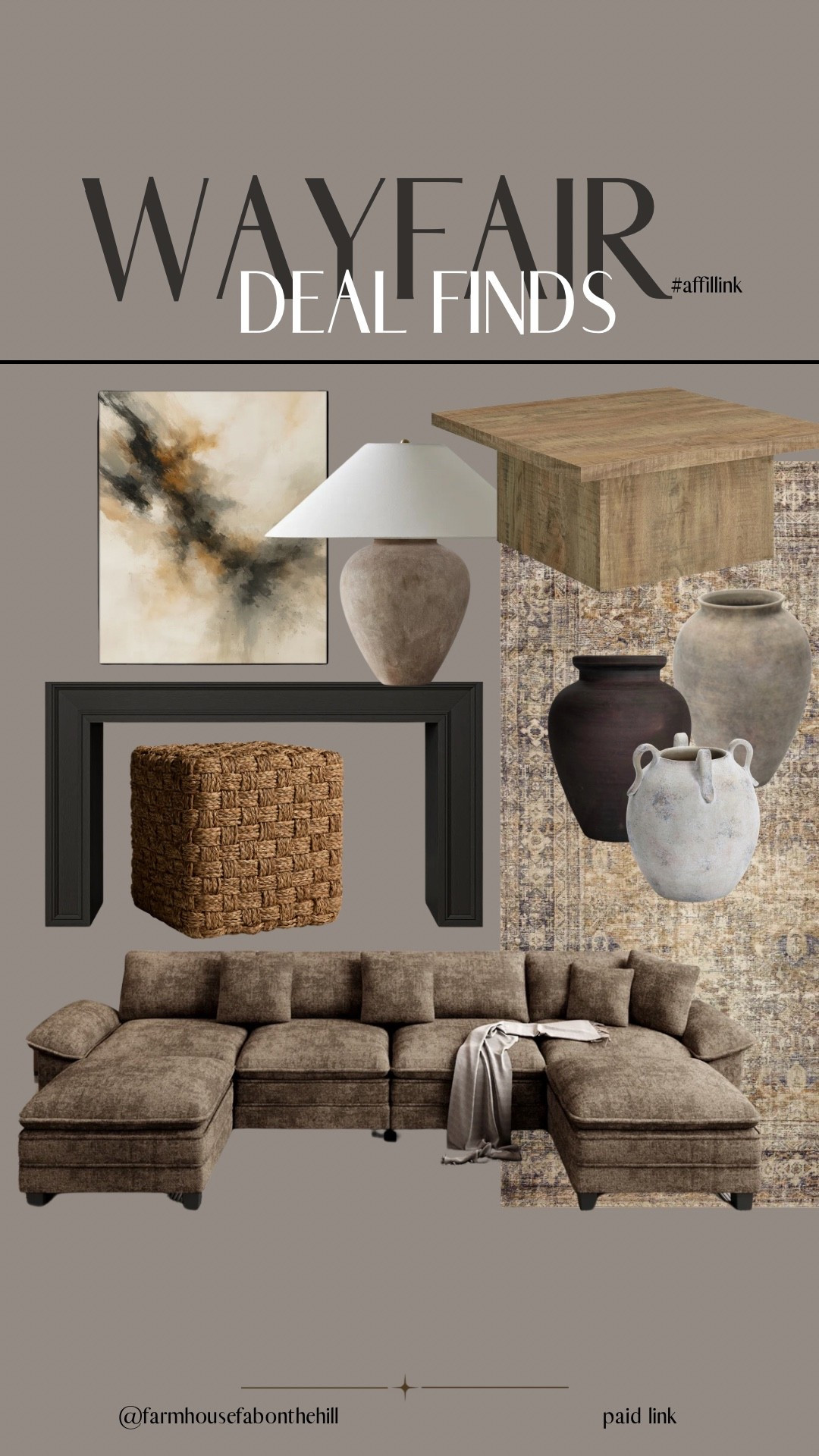 Wayfair’ did it again…sales up to 70% off everyday favorites

My Loloi rug, vases, sofa and coffee table are on sale

#LTKHome #LTKSaleAlert