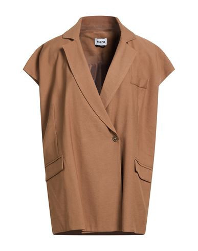 Berna Woman Blazer Brown Size 8 Viscose, Polyester | YOOX (US)