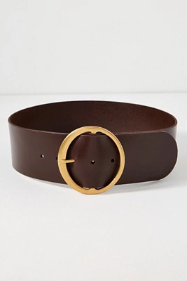 Round Buckle Wide Belt | Anthropologie (US)