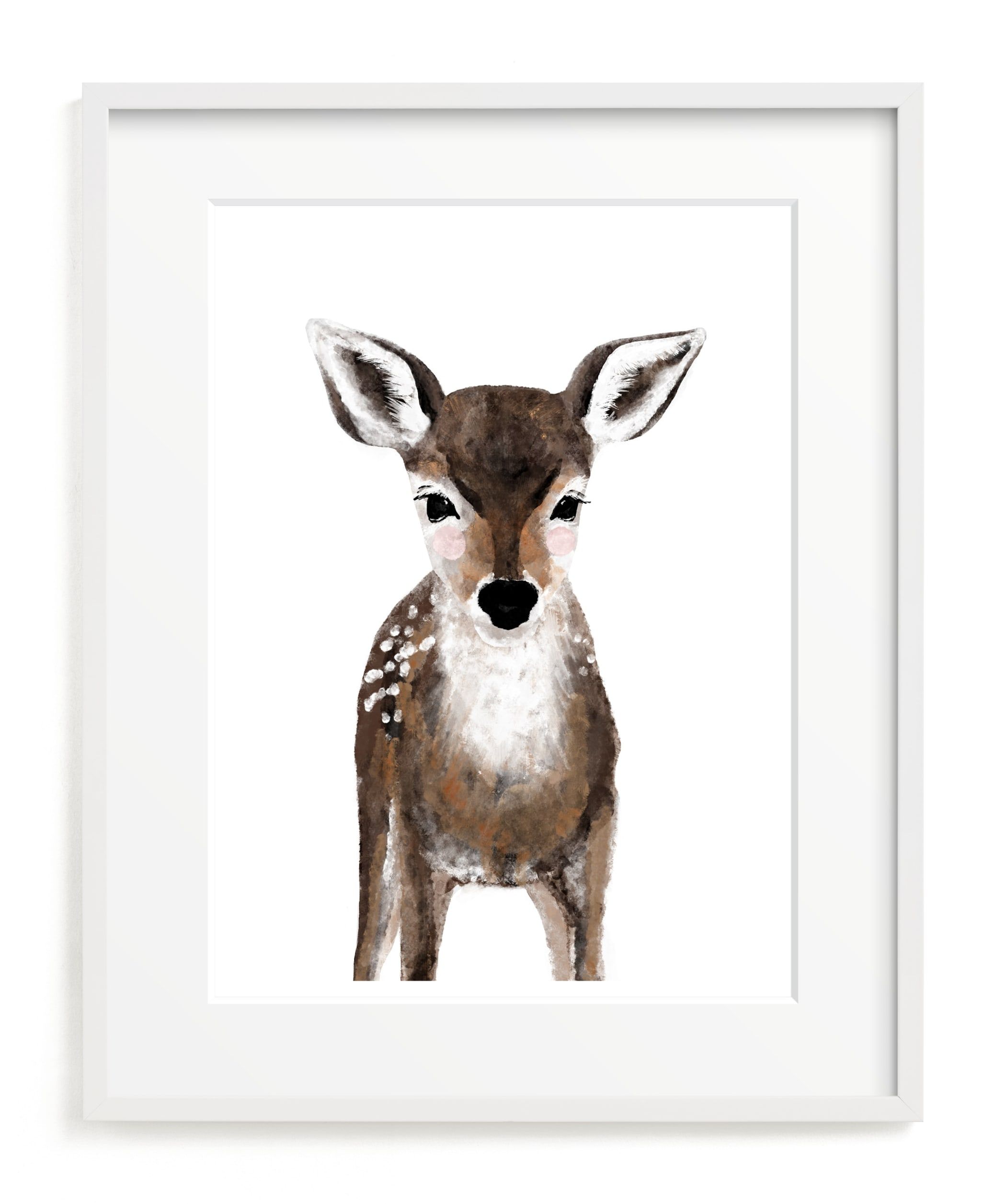 "Baby Animal Deer" - Art Print by Cass Loh. | Minted