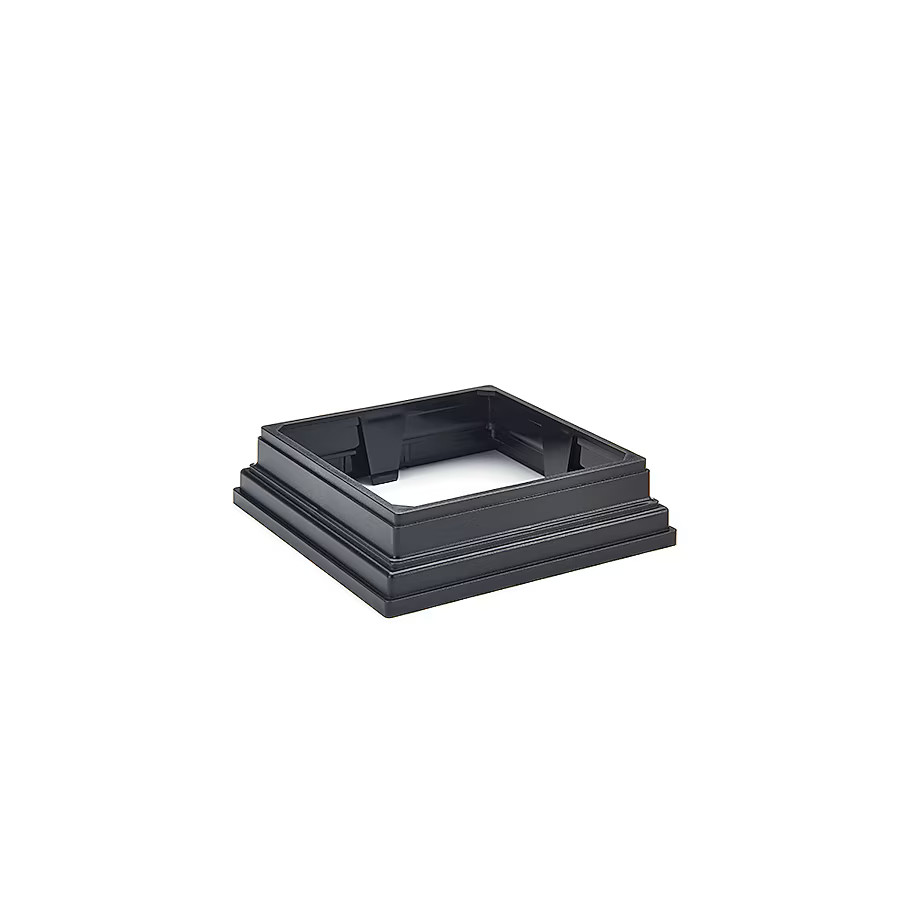 Trex 4-in x 4-in Charcoal Black Composite Deck post base trim | Lowe's