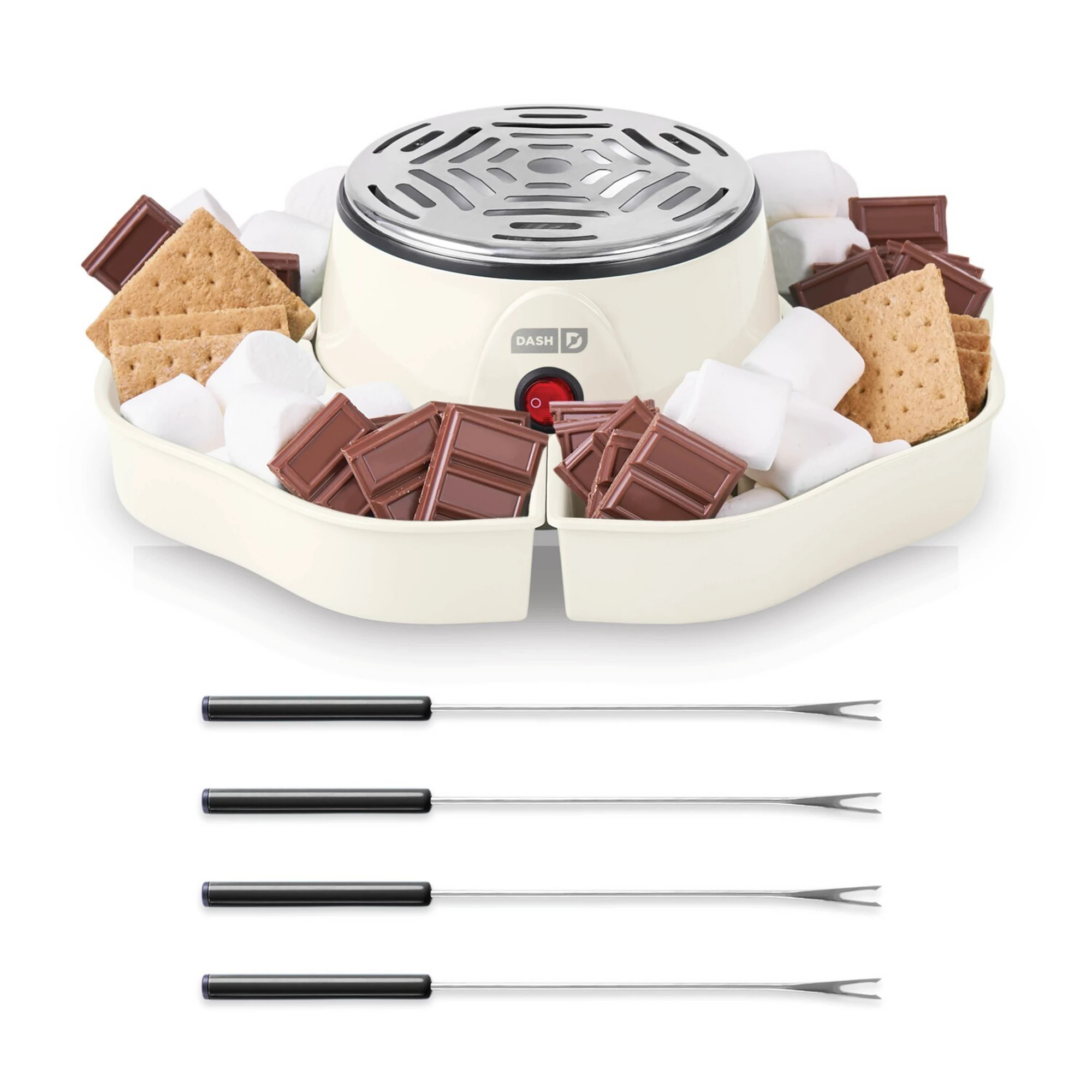 Dash S'mores Maker with Skewers, Ivory | Kohl's