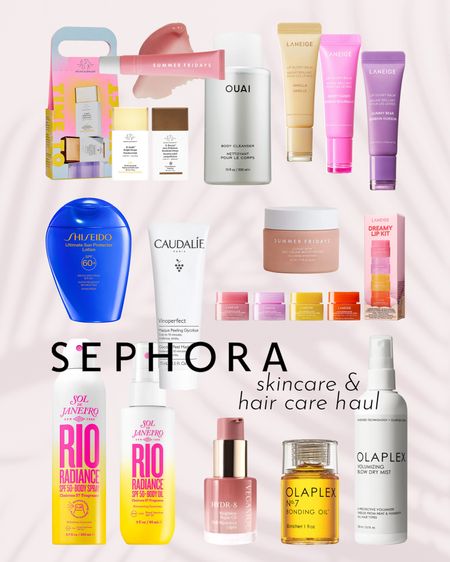 Skincare and hair care haul picks Sephora sale 

#LTKxSephora #LTKbeauty