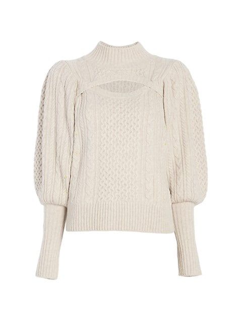 Juliette Cable Knit Sweater | Saks Fifth Avenue