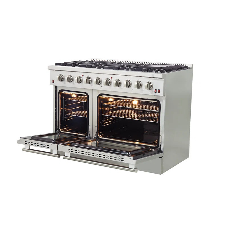 48" 7 cu. ft. Freestanding Gas Range with Griddle | Wayfair Professional